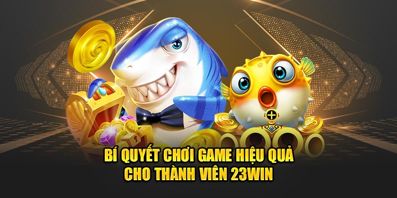 Bí quyết chơi game hiệu quả cho thành viên tại 23Win